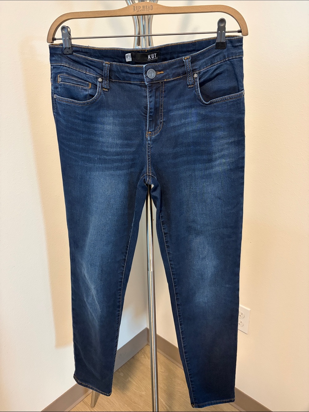 Kut from the Kloth Deep Indigo Skinny Jeans